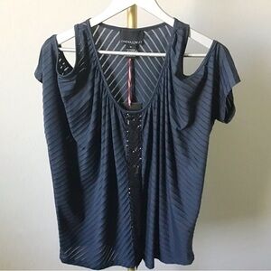 Cynthia Rowley Navy Top